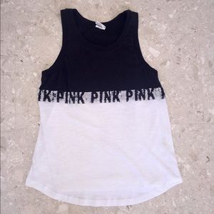 PINK Muscle Tank Top