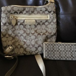 Authentic Signature Coach Purse