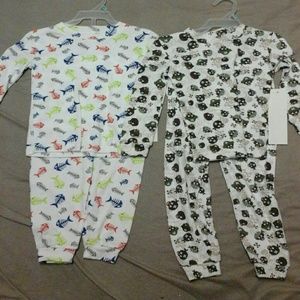 New two boy pajama sets