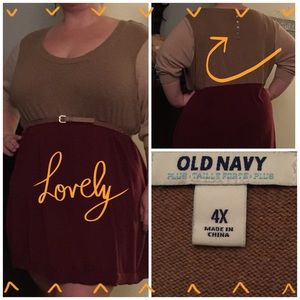 Old Navy 4X sweater dress
