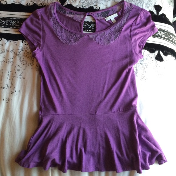 Purple shirt