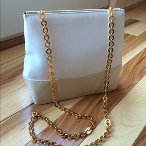 SoLD Minty Cream Italian Leather Chain Beauty! 😍