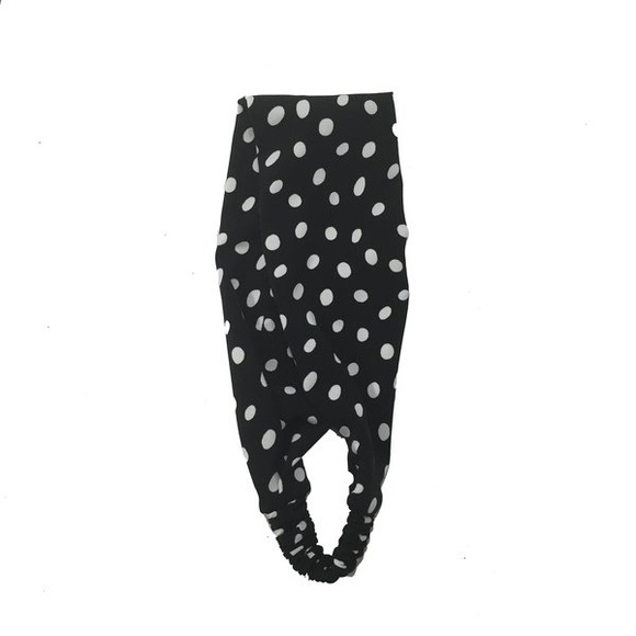 Bandana Head Wraps Polka Dots Design