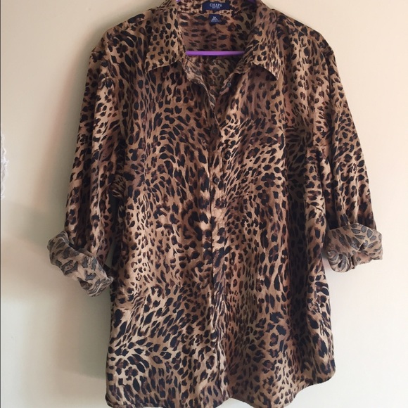 Leopard button up 🐆