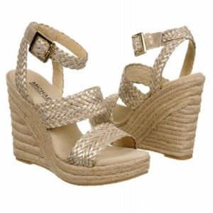 MICHAEL KORS "Juniper" Espadrille Wedge Sandal - 6