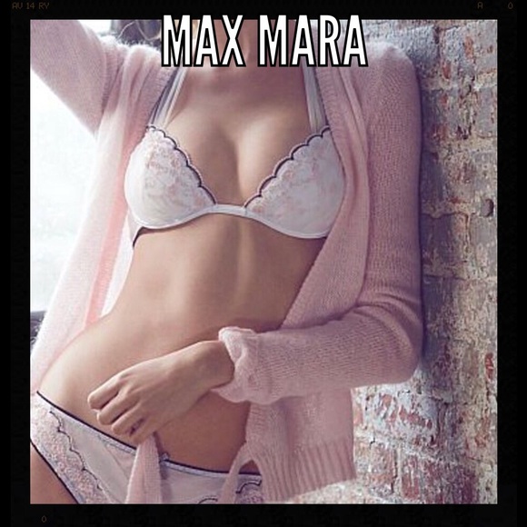 MaxMara Tops - Max Mara knitted wrap around sweater size Med