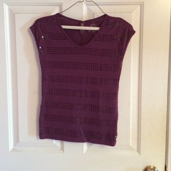 Purple shirt