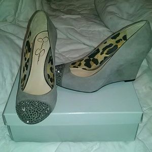 Jessica Simpson wedges