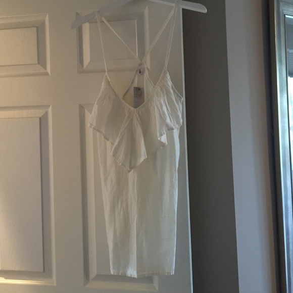 BRAND NEW Lauren Conrad ruffle tank
