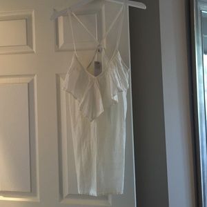 BRAND NEW Lauren Conrad ruffle tank