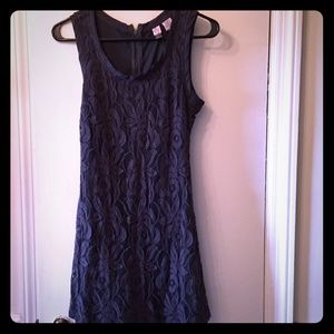Sexy Stone Grey Lace Dress