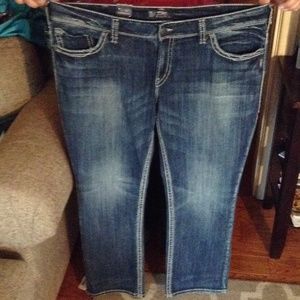 NWT Women's Plus Size Silver Jeans, sz 24/32L