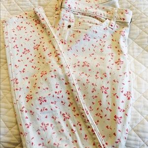 Floral Jeans
