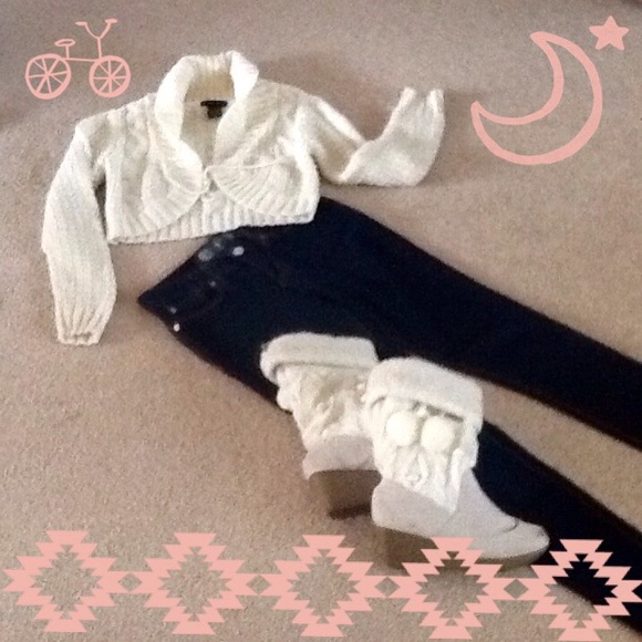 💜Tie-Front 💜Cardigan sweater💜 - Picture 2 of 4