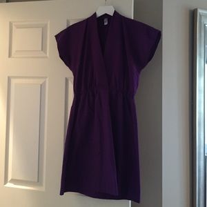 American Apparel purple dress