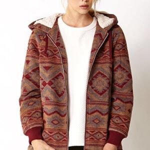 Globetrotter Tribal Print Bomber