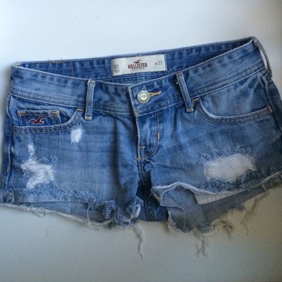 Hollister jean shorts