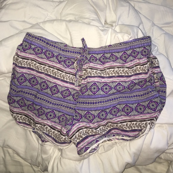 Aztec Printed Shorts - Picture 1 of 2