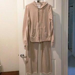 Victoria's secret track suit medium