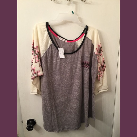 Maurices Tops - Aztec long sleeved tee
