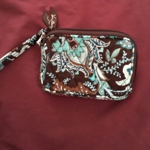 Vera Bradley Wristlet Java Blue