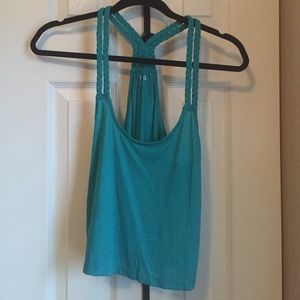 Braided strap crop top