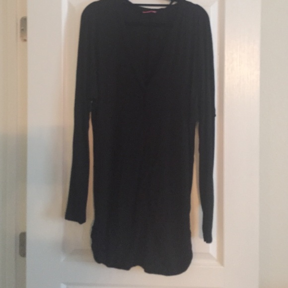 BCBGirl Black Tunic Top