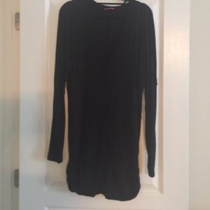 BCBGirl Black Tunic Top