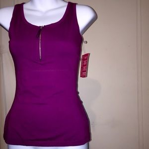 NWT Secret Shaper Top with Slimming Panel