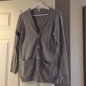 American Apparel Grey cardigan