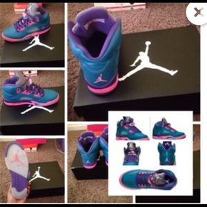 Air Jordan 5 Gs Tropical Teal