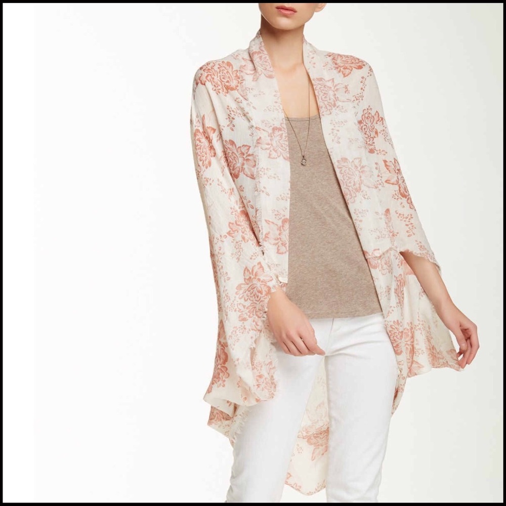 LONG COCOON KIMONO CARDIGAN - Picture 6 of 7