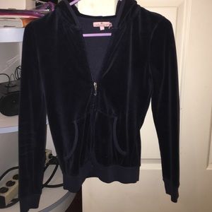 Juicy couture navy blue jacket