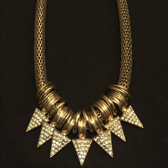RACHEL ROY SPIKE SHORT/CHOKER NECKLACE