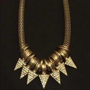 RACHEL ROY SPIKE SHORT/CHOKER NECKLACE