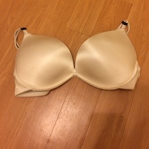 Cream color padded bra