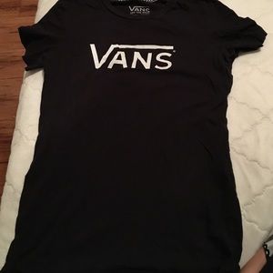 Black & White Vans Tee