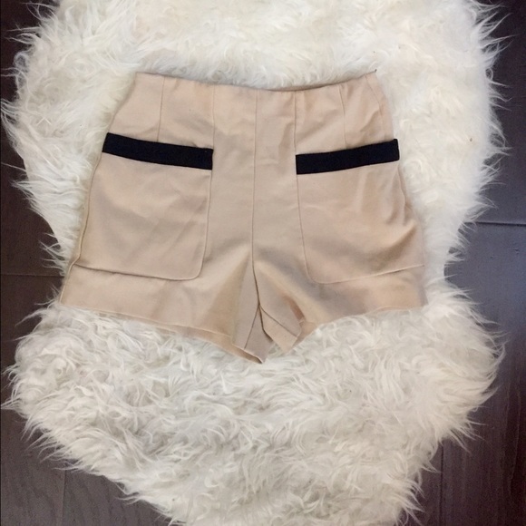 High Waisted Business Stretchy Shorts - Picture 1 of 2