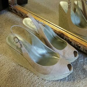 Worn once. Jessica Simpson Sandal