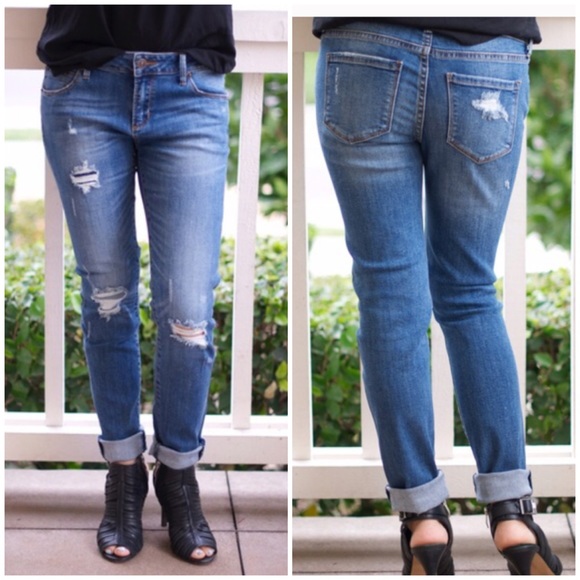 Skinny Distressed Jean - Picture 2 of 4