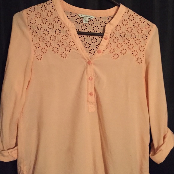 Peach American Eagle Shirt