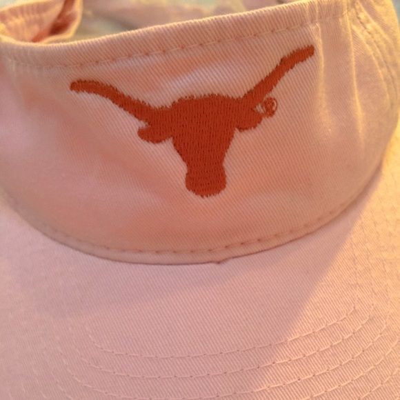 UT Lady Longhorns Pink Tennis Visor