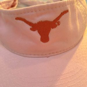 UT Lady Longhorns Pink Tennis Visor