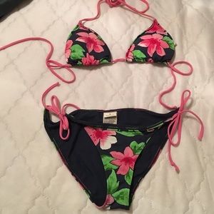 Floral bikini from Hollister