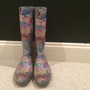 Coach "poppy" rainboots