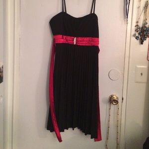 Black & Red Party Dress