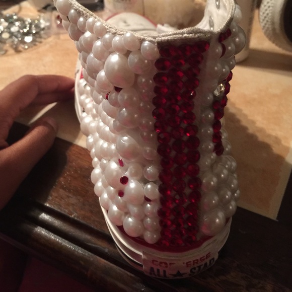 Custom bling converses - Picture 3 of 3
