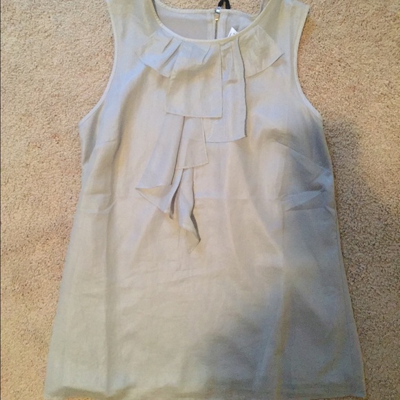 Ruffle top tank
