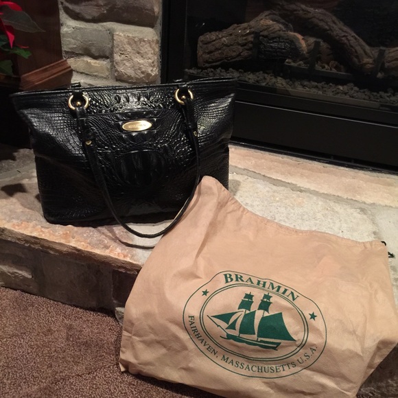 Brahmin black purse