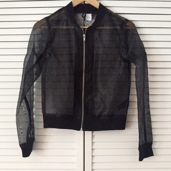 Sheer black jacket